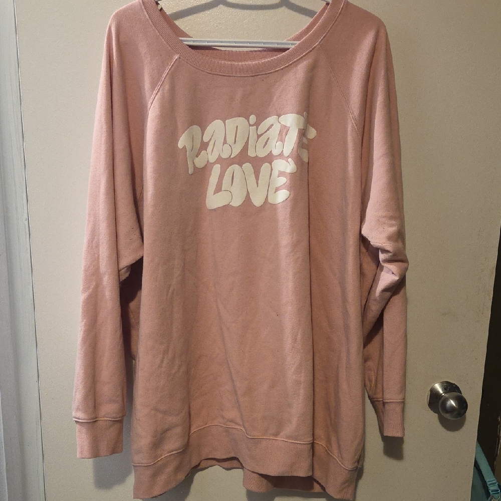 Radiant Love Pink Crewneck Sweatshirt